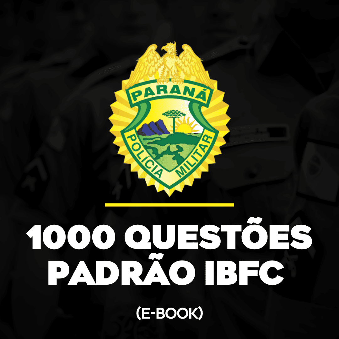E-book 1000 Questões IBFC - SD PMPR